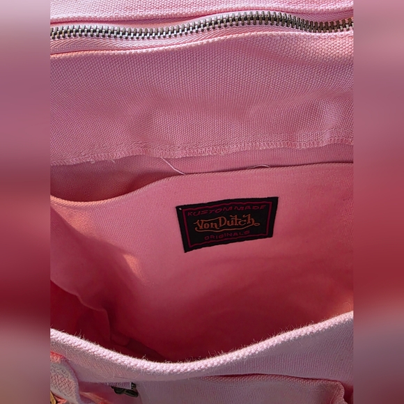 Von Dutch Large Cross Body Messenger Bag - Picture 7 of 8